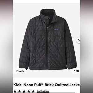 Kids Patagonia Puffer Jacket